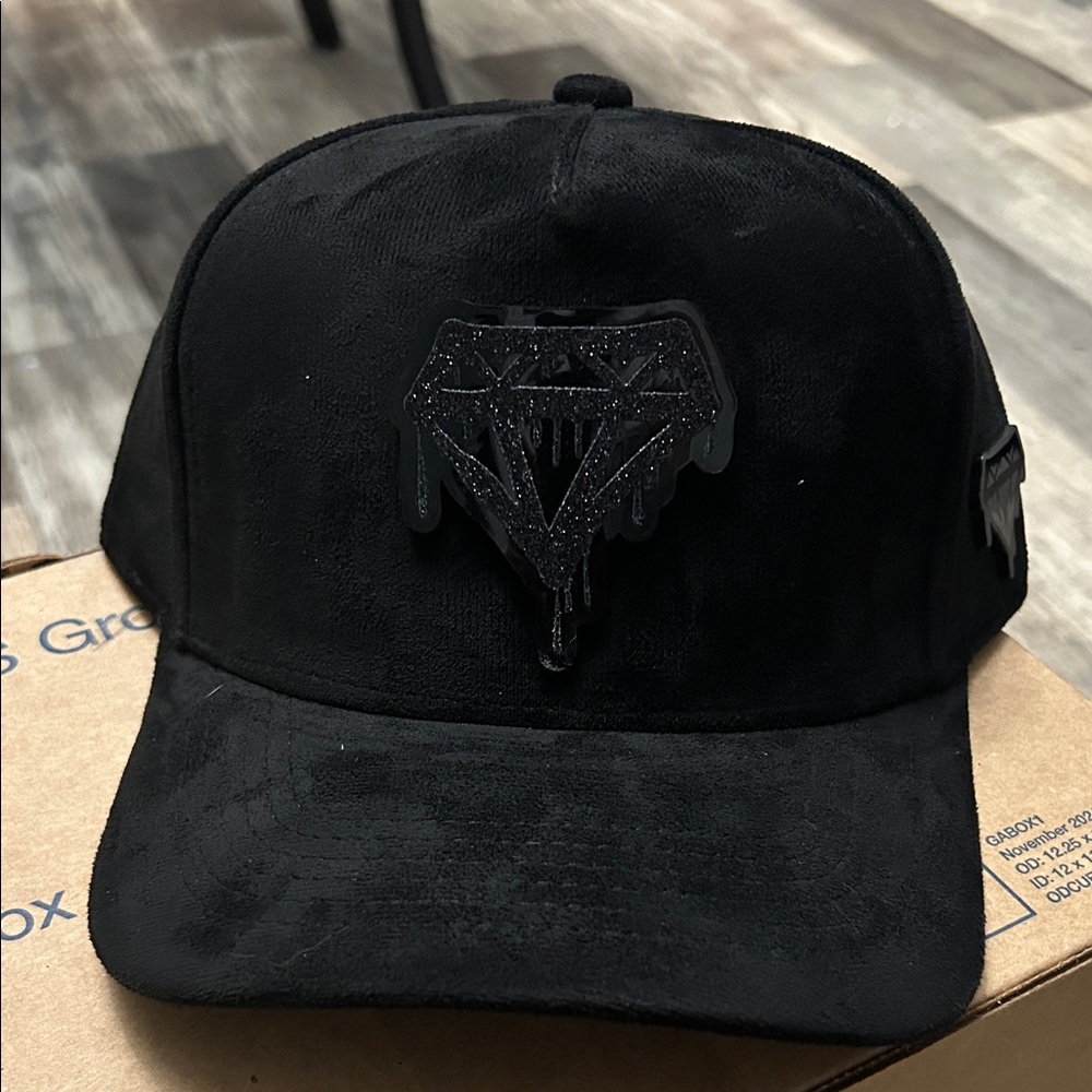 Black Cap with Diamond Logo